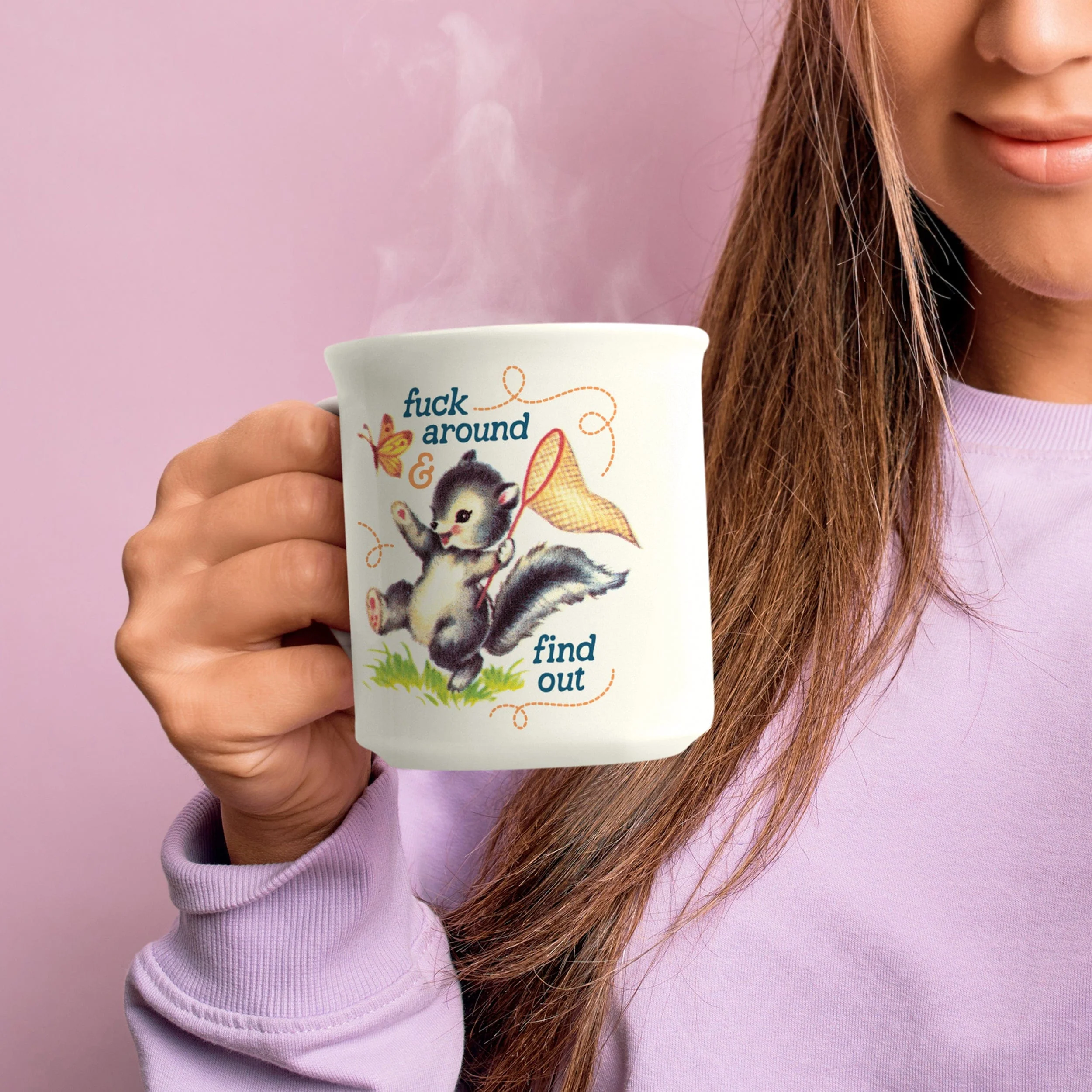 "FUCK AROUND & FIND OUT" MUG - Image 2